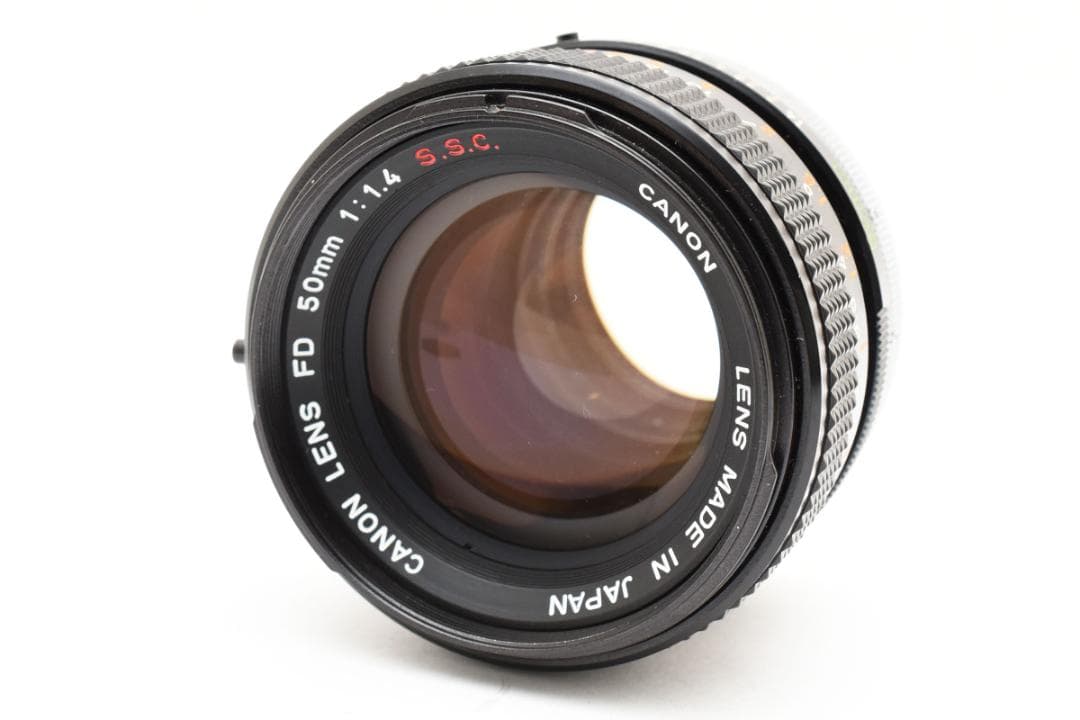 【良品】Canon FD 50mm f1.4 S.S.C. 単焦点 #E01