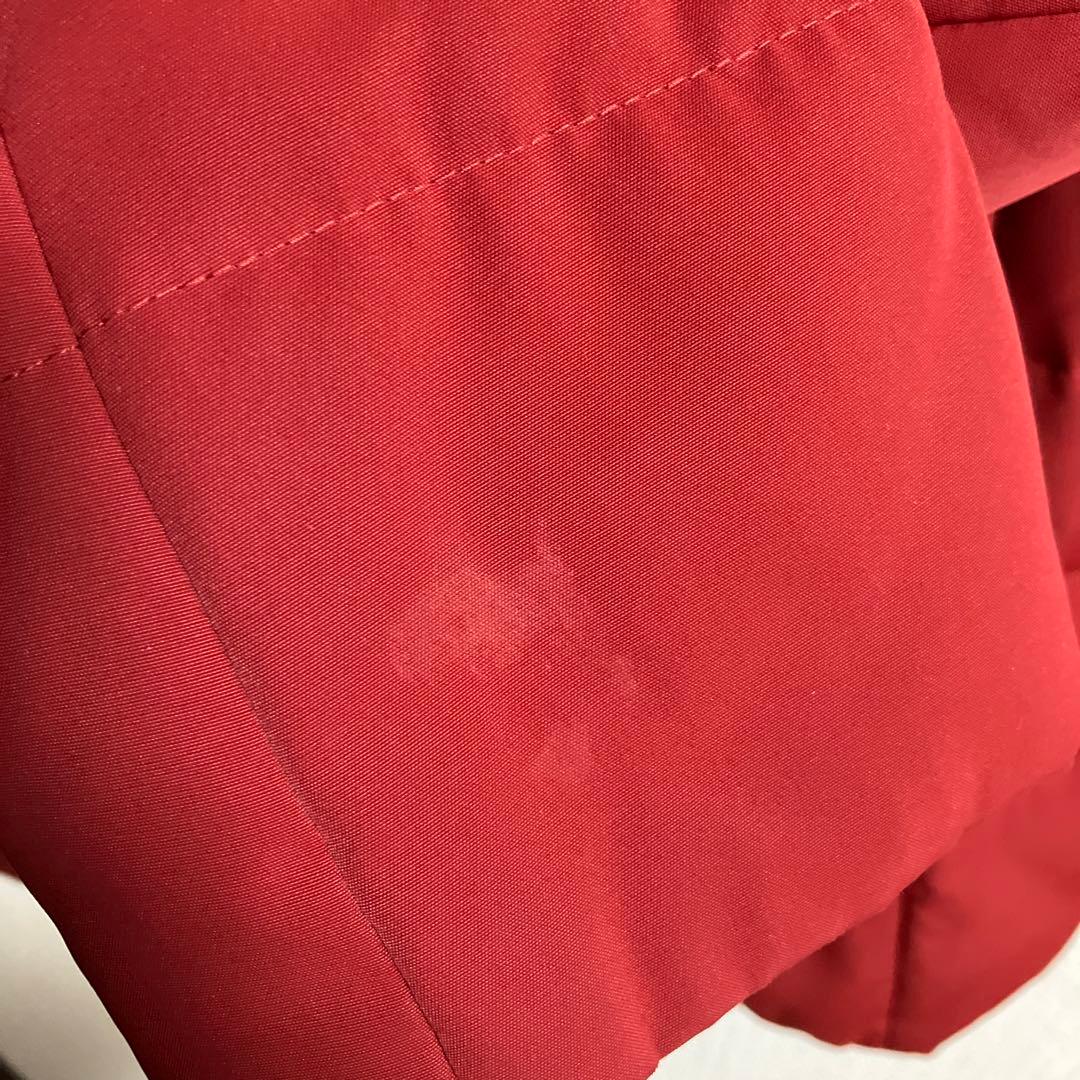 【値引き】Burberry　ダウンジャケット レッド ノヴァチェック ９号