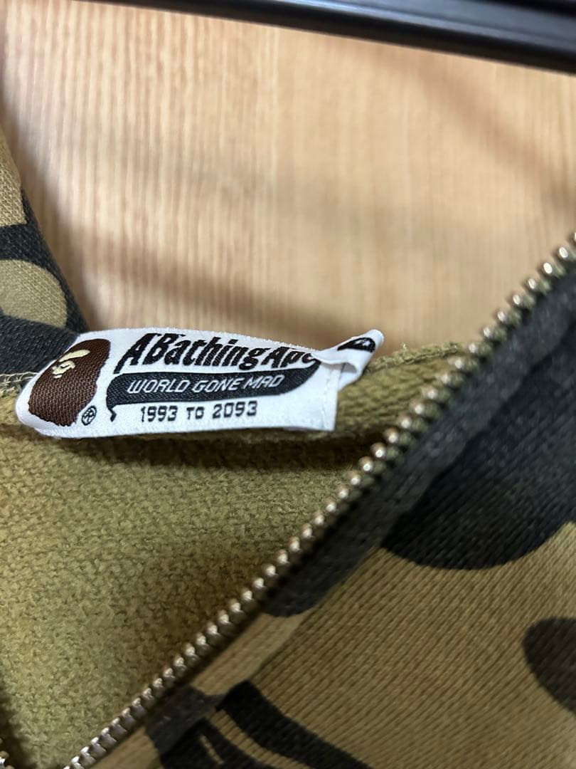 bape shark full zip up hoodie シャークパーカー