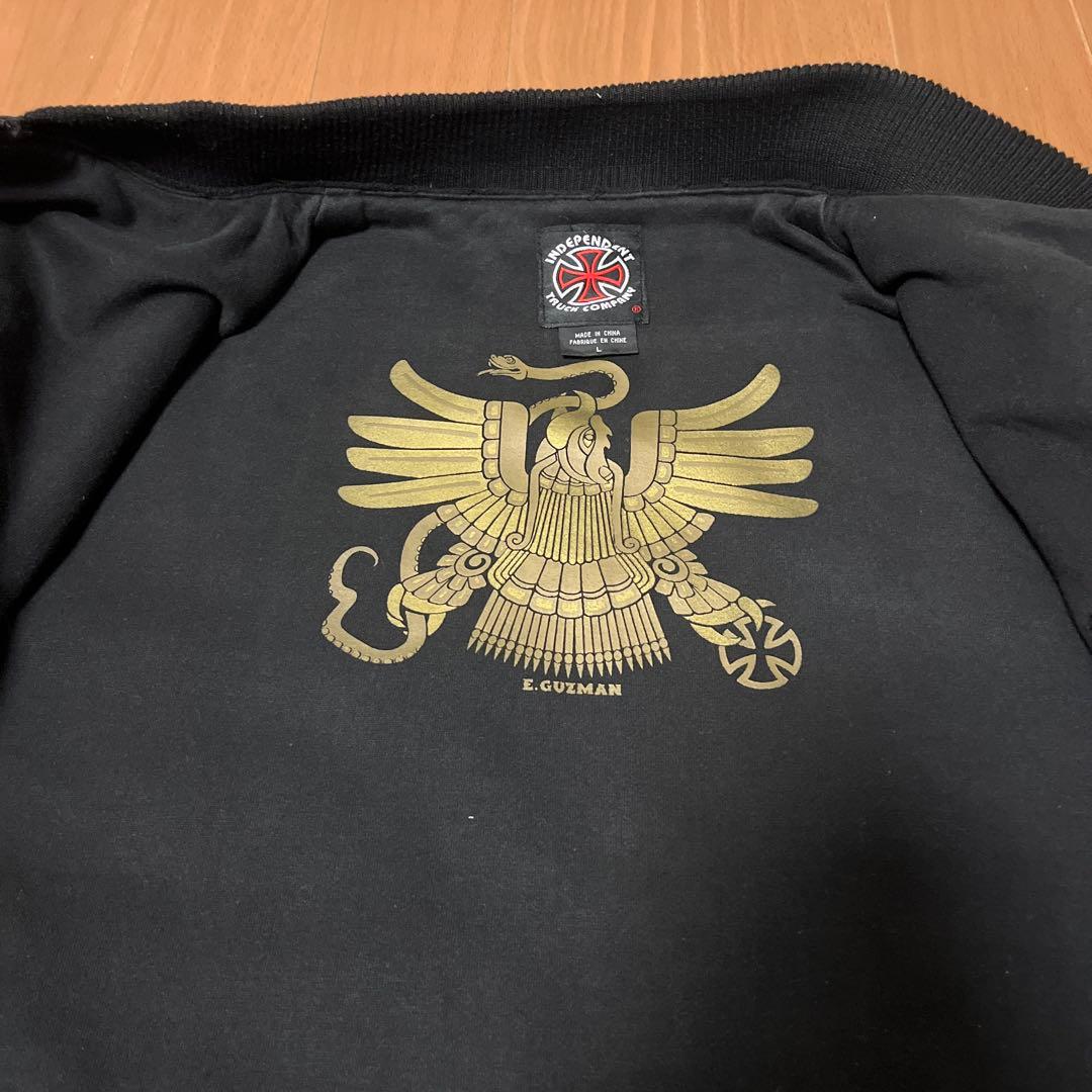 independent 中綿　ボタンジャケット　Lサイズ