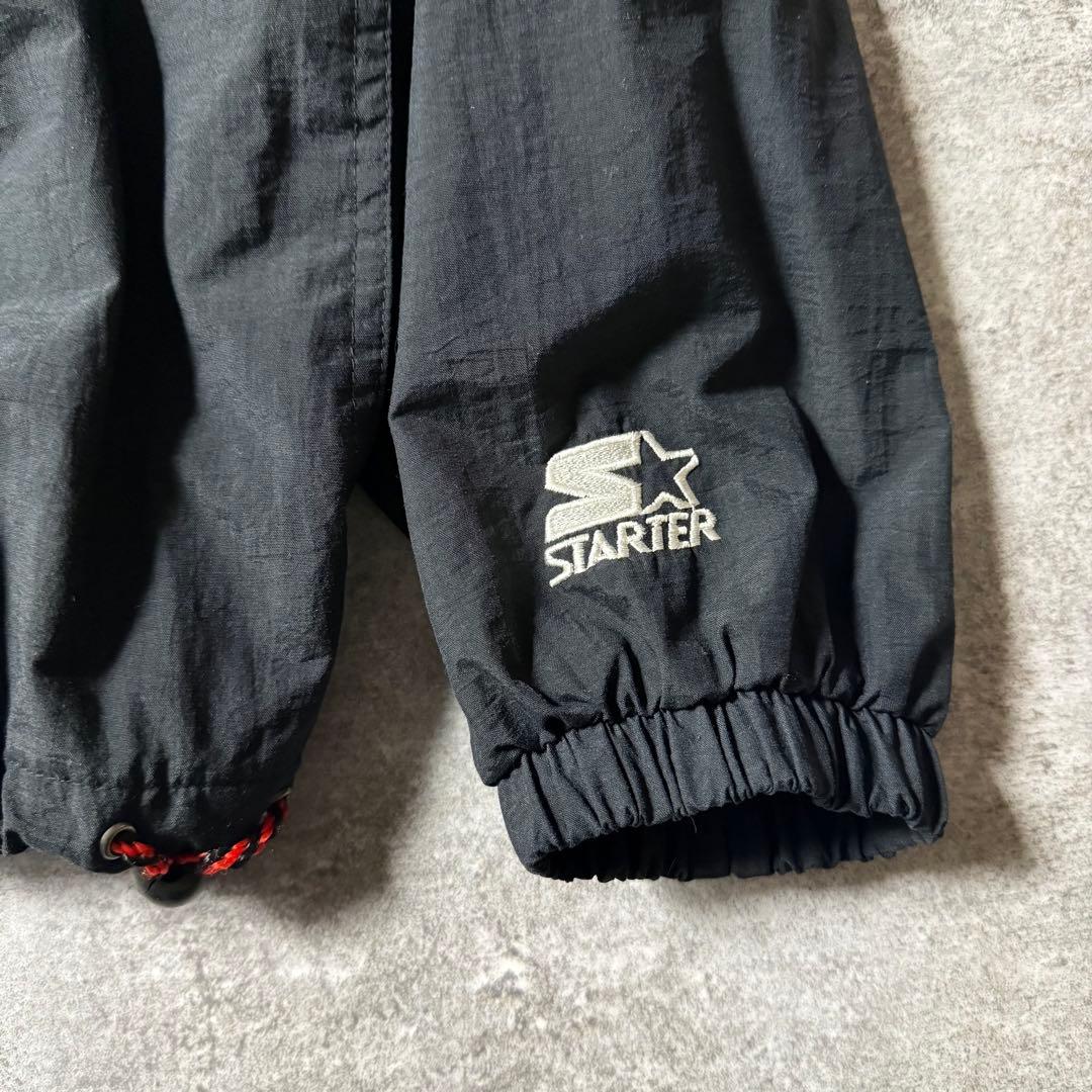 00s NBA スターター Bulls XL ハーフジップパーカー