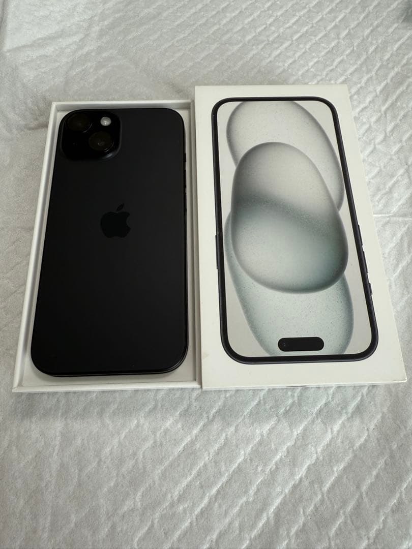 ⬛︎Moamenさん専用⬛︎【超美品】iPhone 15 128GB ブラック訳あり