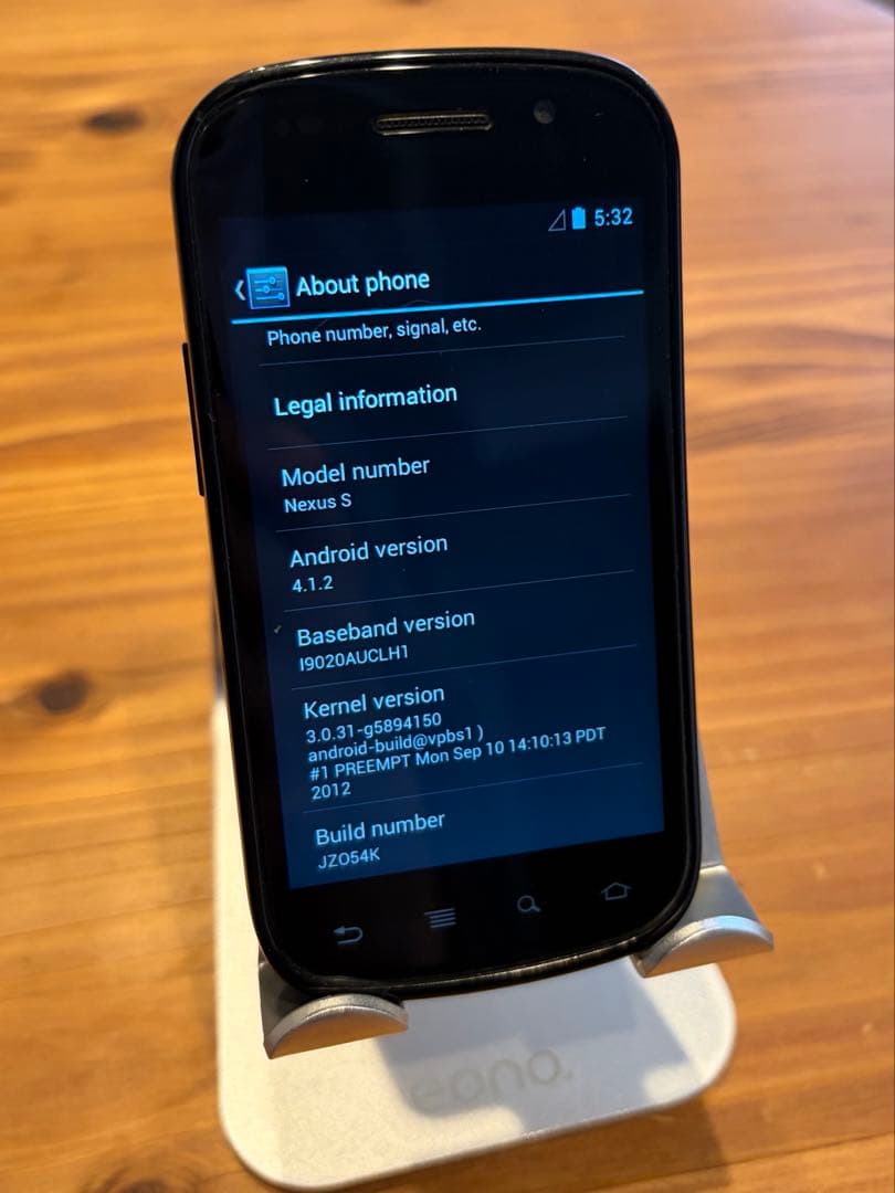 携帯電話本体 Google Nexus S