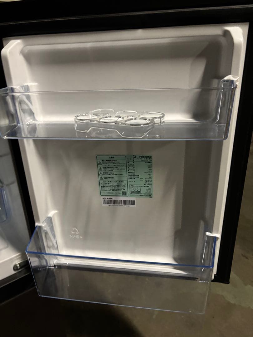 ハイセンス ノンフロン冷凍冷蔵庫 HR-G13C-BR 2023年製