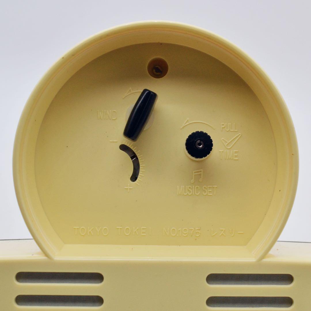 昭和レトロ　東京時計 SANYO 1969年(昭和44年)置き時計　オルゴール