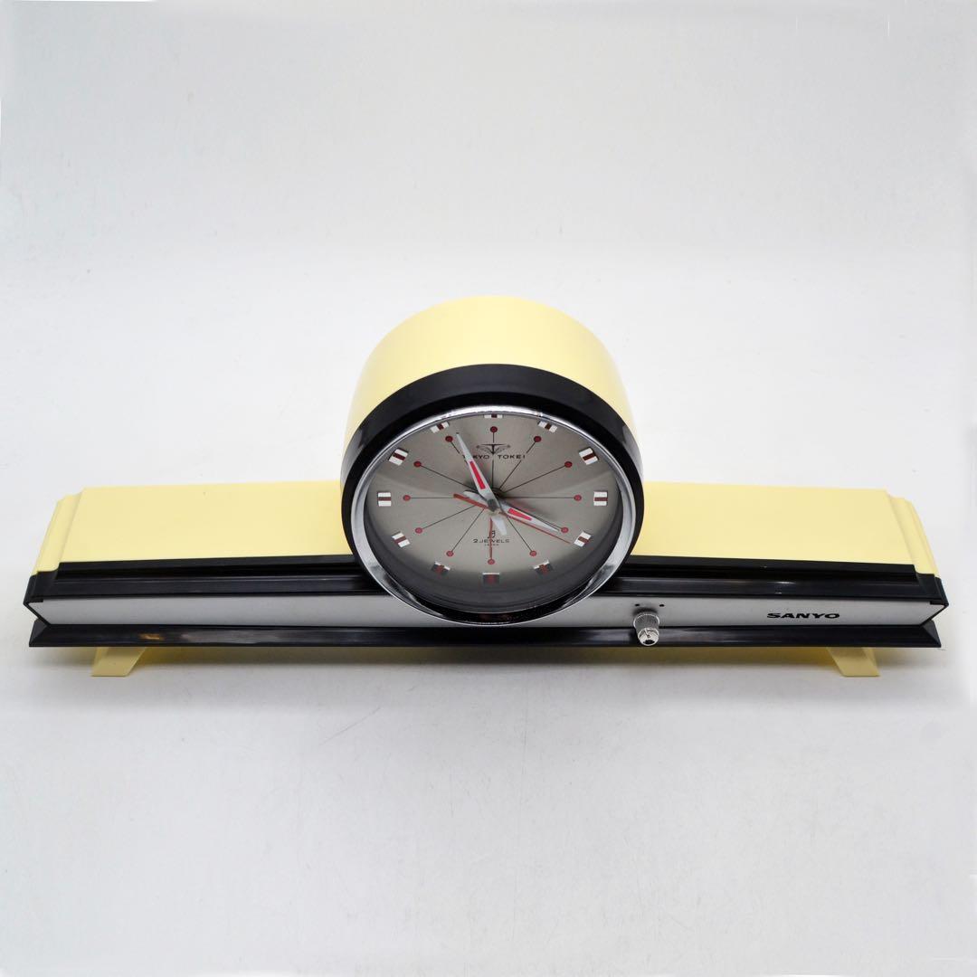 昭和レトロ　東京時計 SANYO 1969年(昭和44年)置き時計　オルゴール
