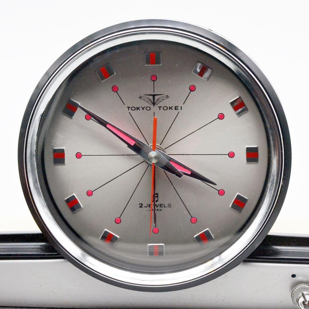 昭和レトロ　東京時計 SANYO 1969年(昭和44年)置き時計　オルゴール