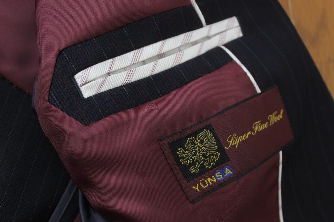 50【極美品】組曲 クミキョク パンツスーツ セットアップ 2 YUNSA生地