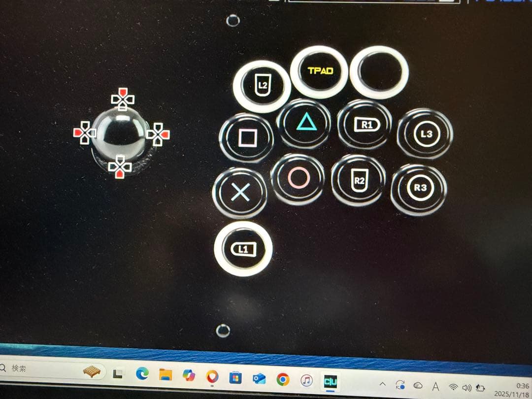 hitbox crossup おまけ付き　アケコン レバーレス　ボタン配置代行