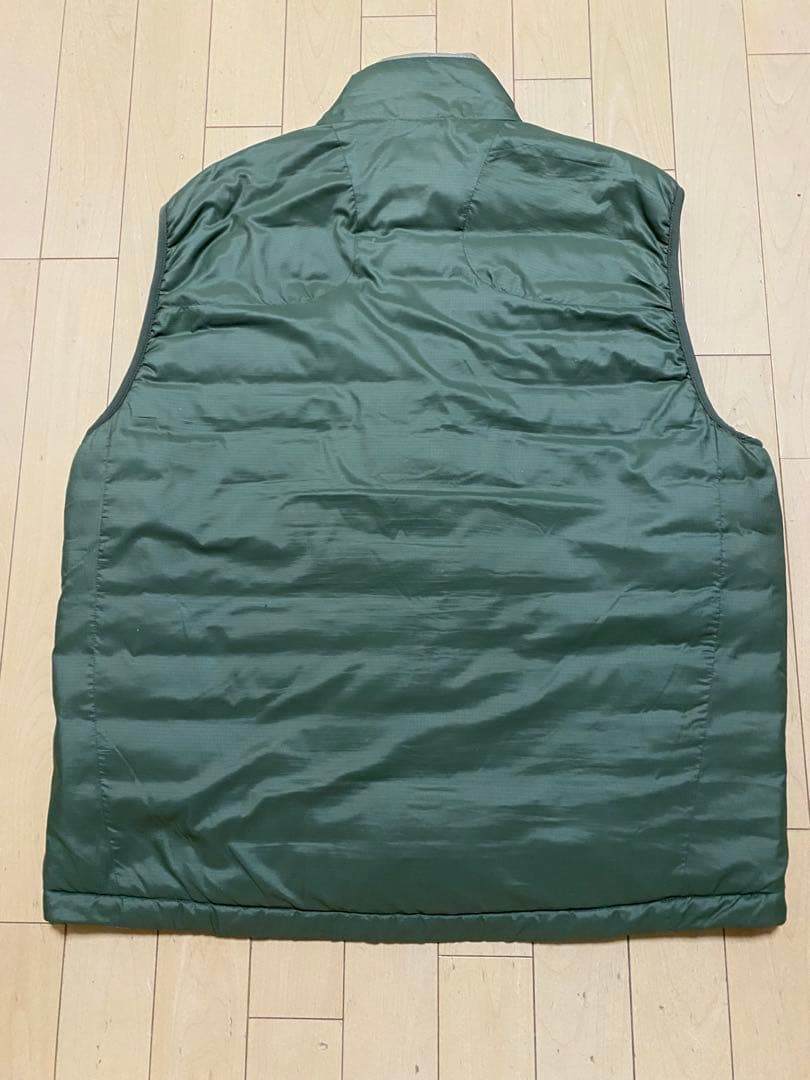 patagonia オリーブグリーン ダウンベストメンズL