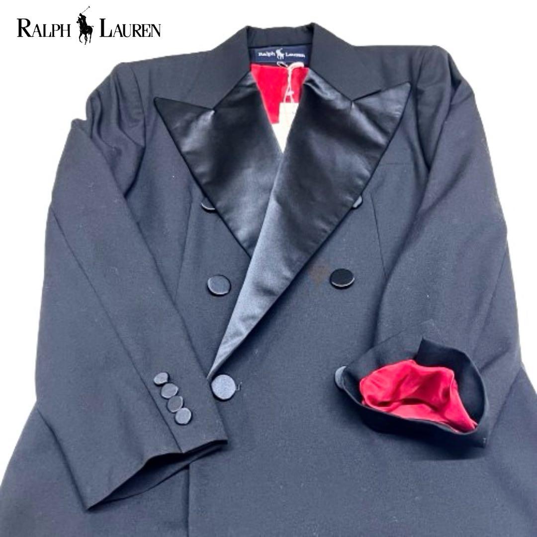 タグ付未使用！RALPH LAUREN タキシード ダブルジャケット mi090