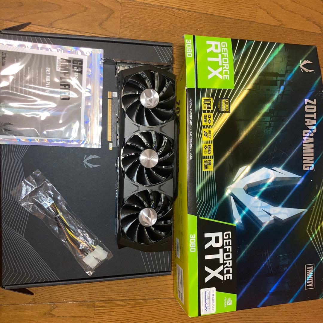 RTX3080 10GB ZOTAC TRINITY（動作確認済み）