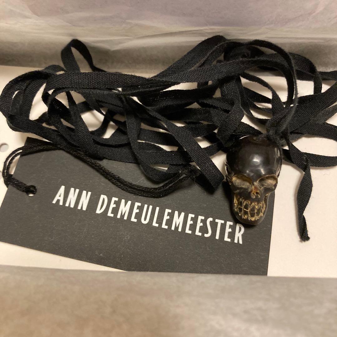 新品未使用 ANN DEMEULEMEESTER スカルネックレス
