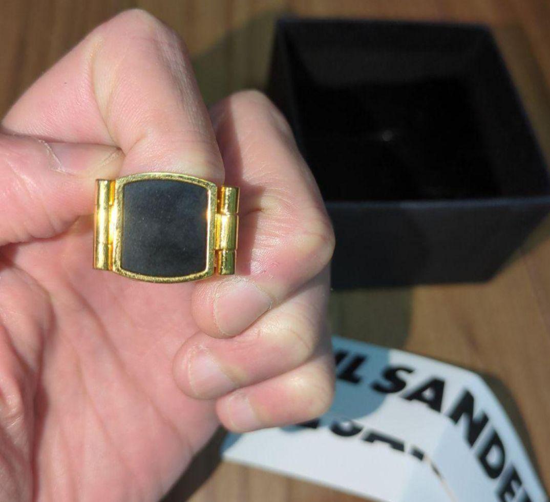 JILSANDER LOCK RING GOLD 指輪　サイズM