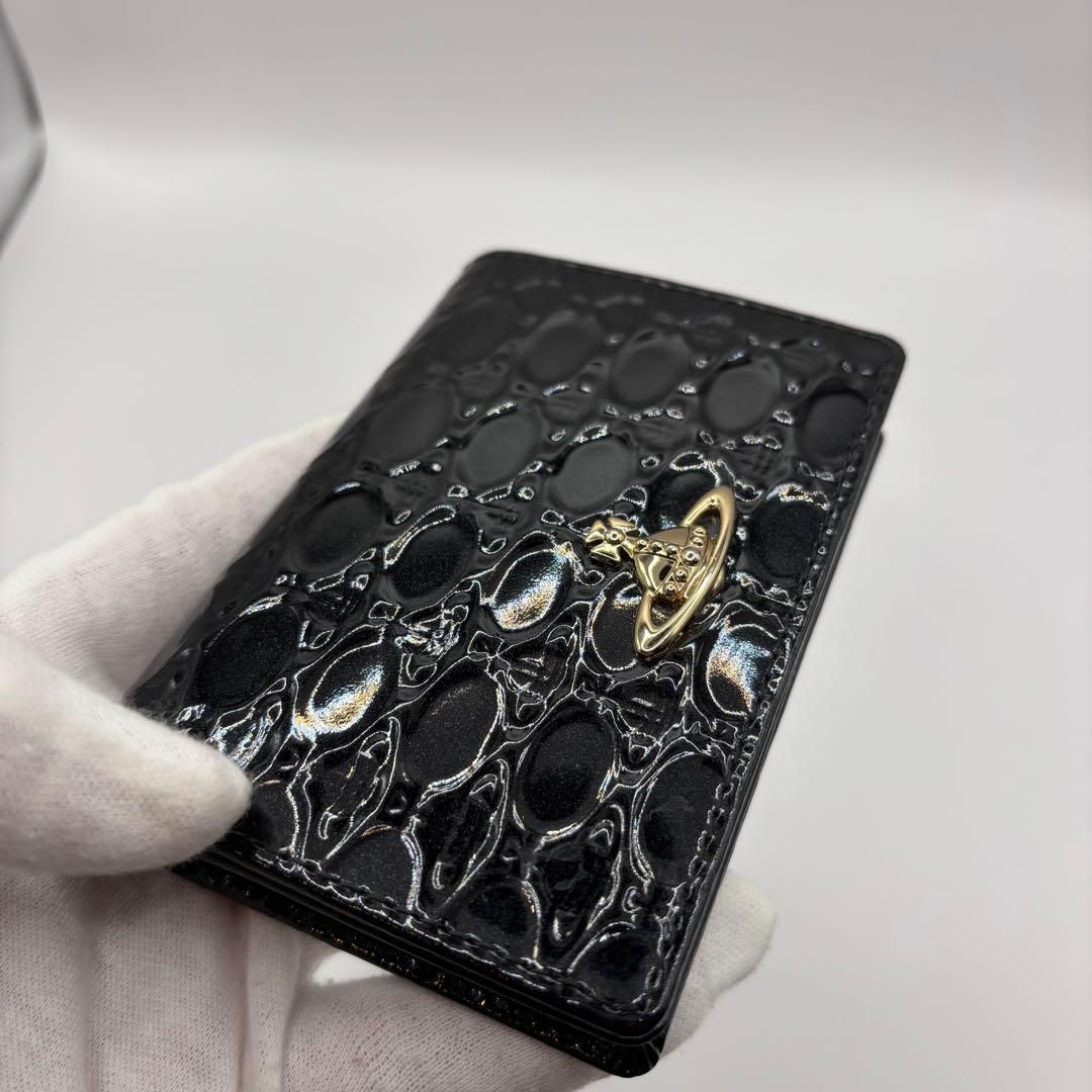 【美品】 vivienne westwood 名刺入れ　カードケース　エナメル