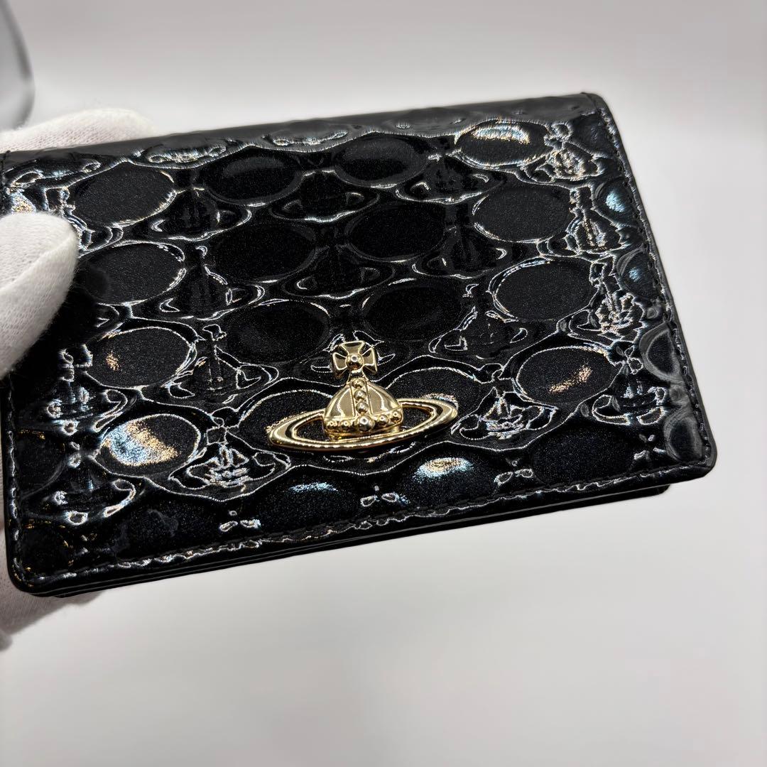 【美品】 vivienne westwood 名刺入れ　カードケース　エナメル