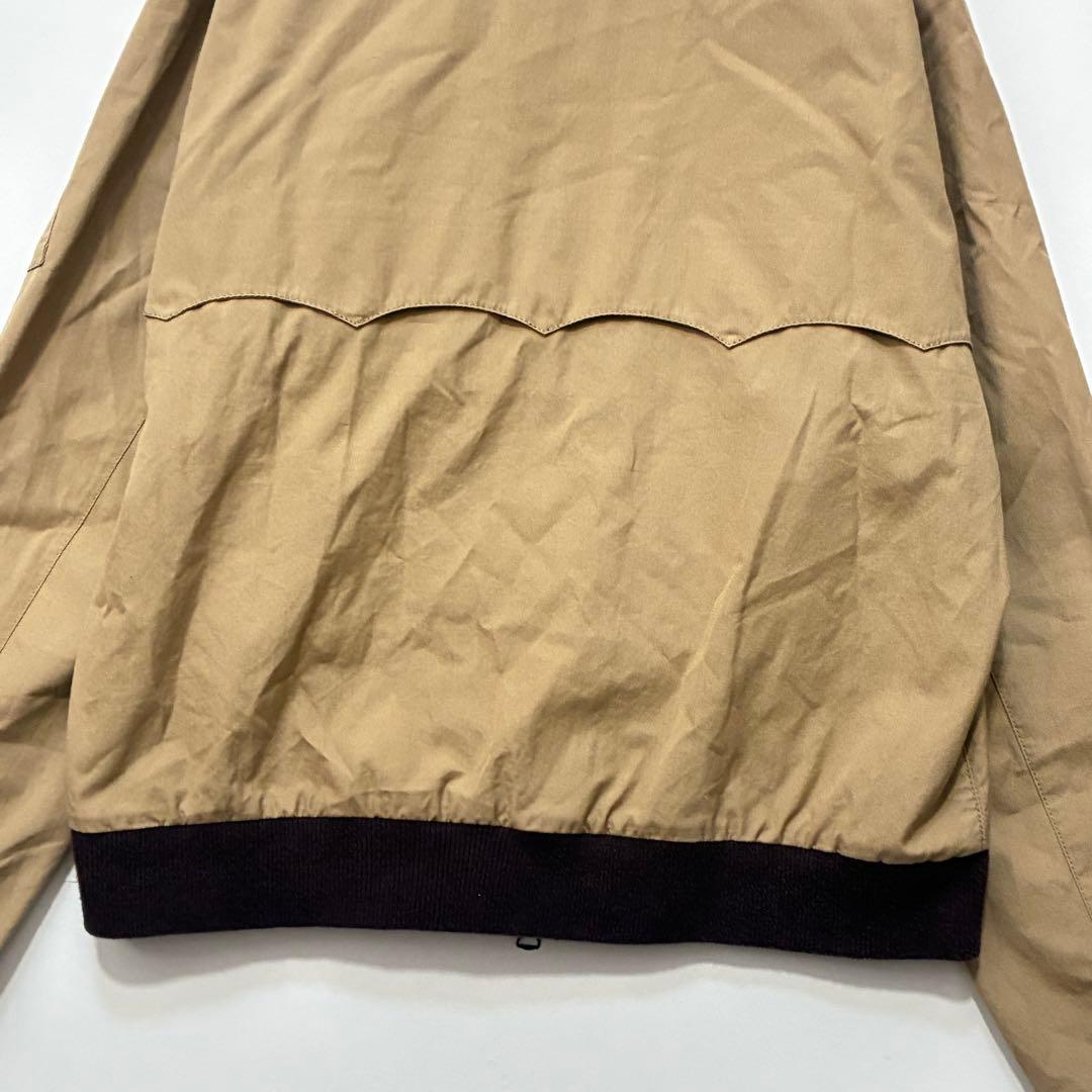 【バラクータ】 ハリントンジャケット スイングトップ 綿　ベージュ　40