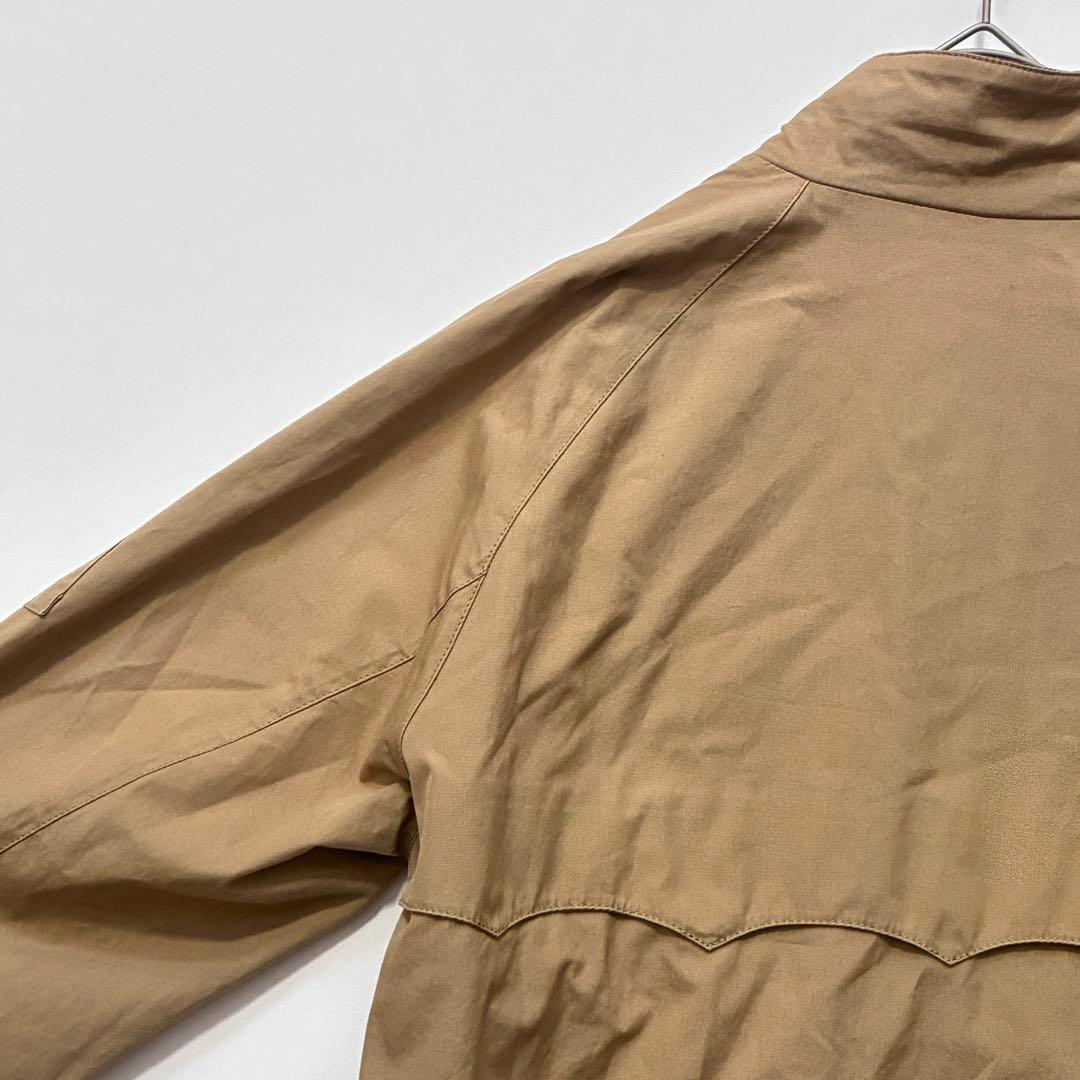 【バラクータ】 ハリントンジャケット スイングトップ 綿　ベージュ　40