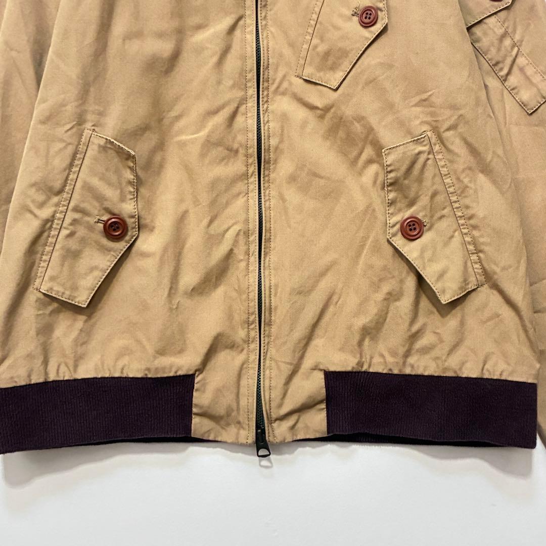 【バラクータ】 ハリントンジャケット スイングトップ 綿　ベージュ　40