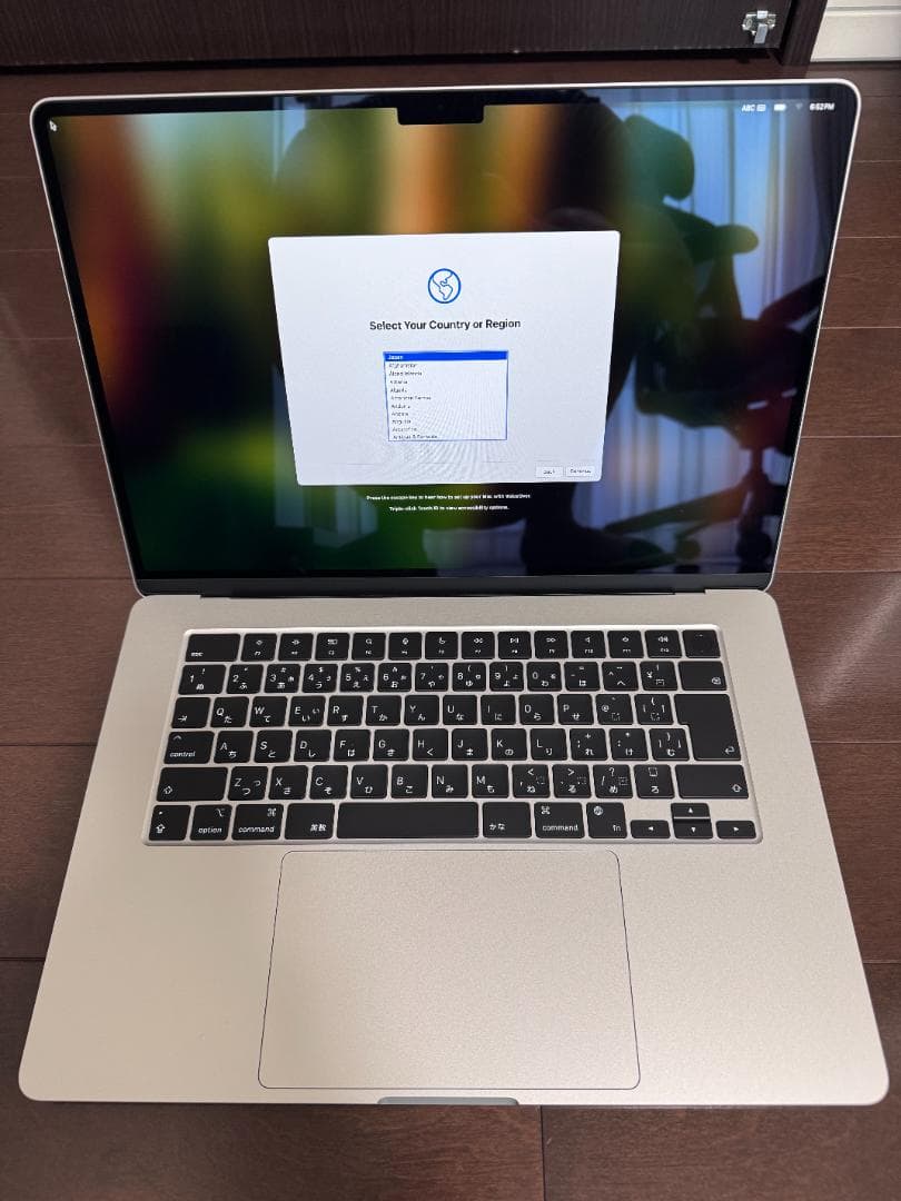 【との】MacBook Air 15.3インチ 16GB 512GB