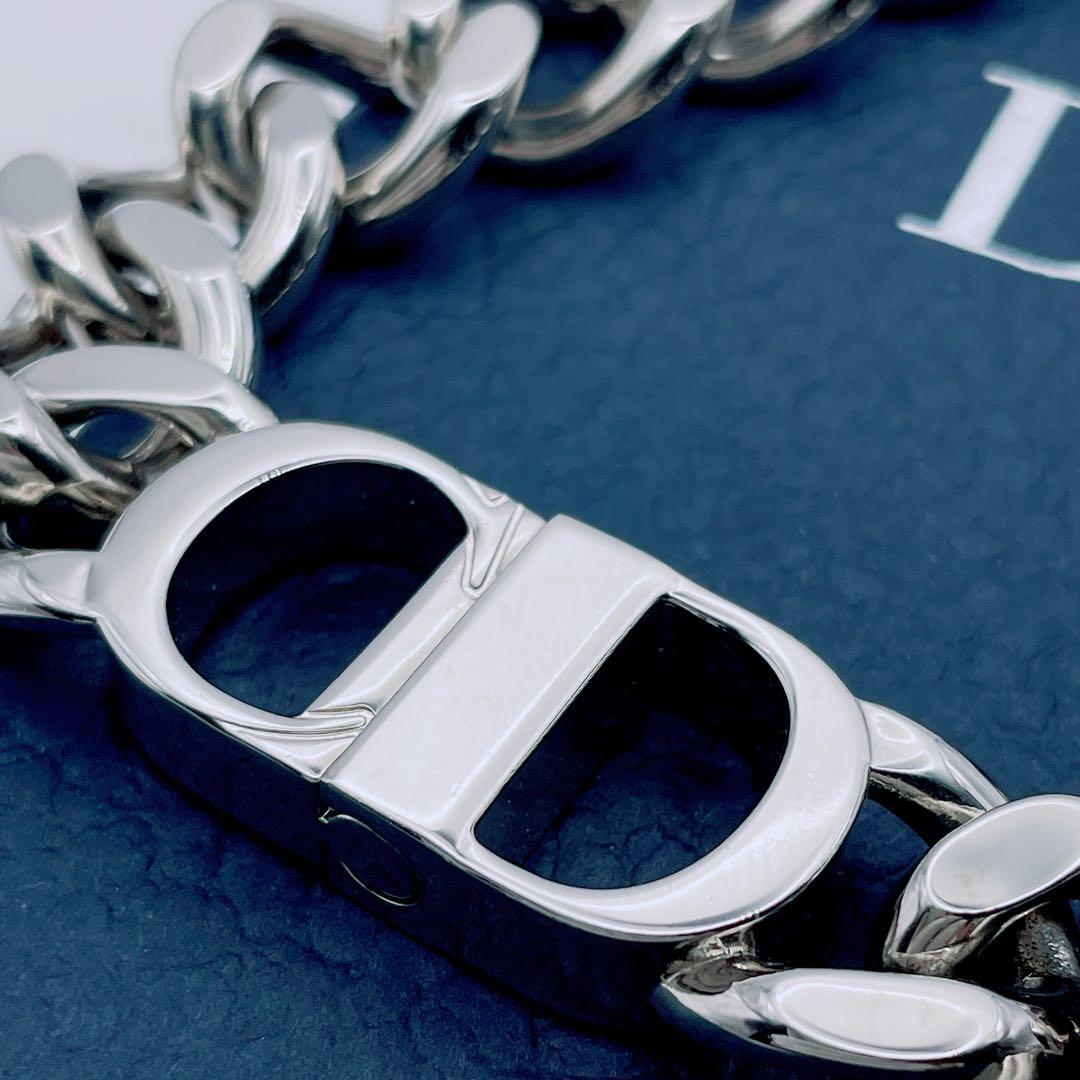Christian Dior ネックレス 　アイコン　チェーンCD ロゴ　喜平