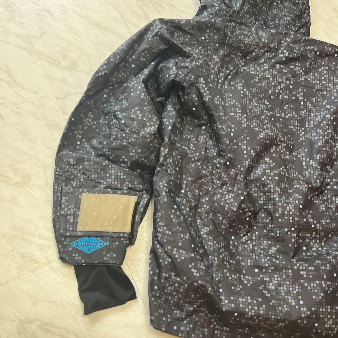 美品 Columbia スキー スノボ ウェア 上下セット　マルチカラー 黒