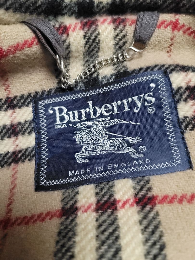 Burberrys' バーバリー キャメル ダッフルコート ウール