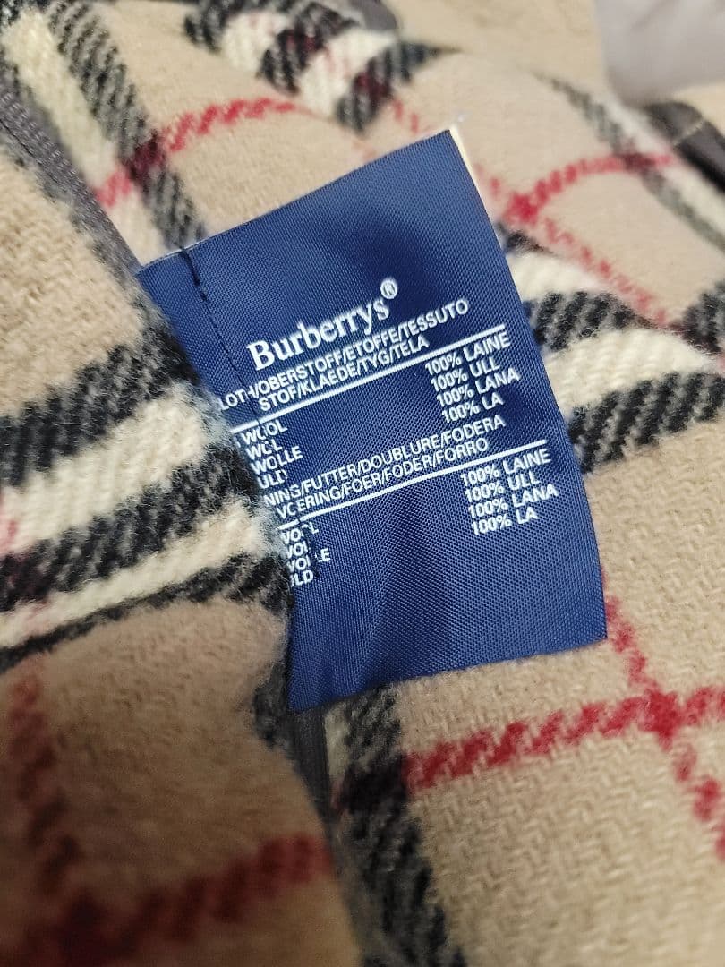 Burberrys' バーバリー キャメル ダッフルコート ウール