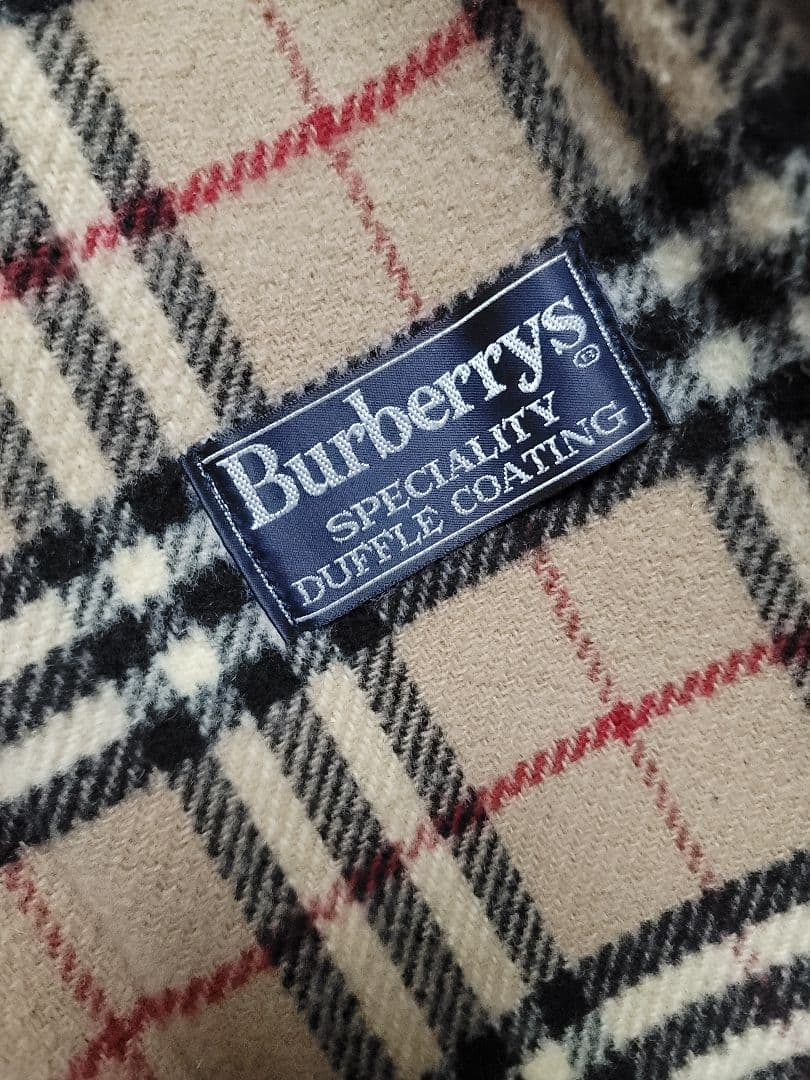 Burberrys' バーバリー キャメル ダッフルコート ウール
