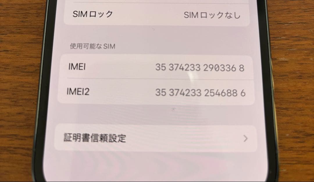 美品　iPhone13 Proシエラブルー　256GB