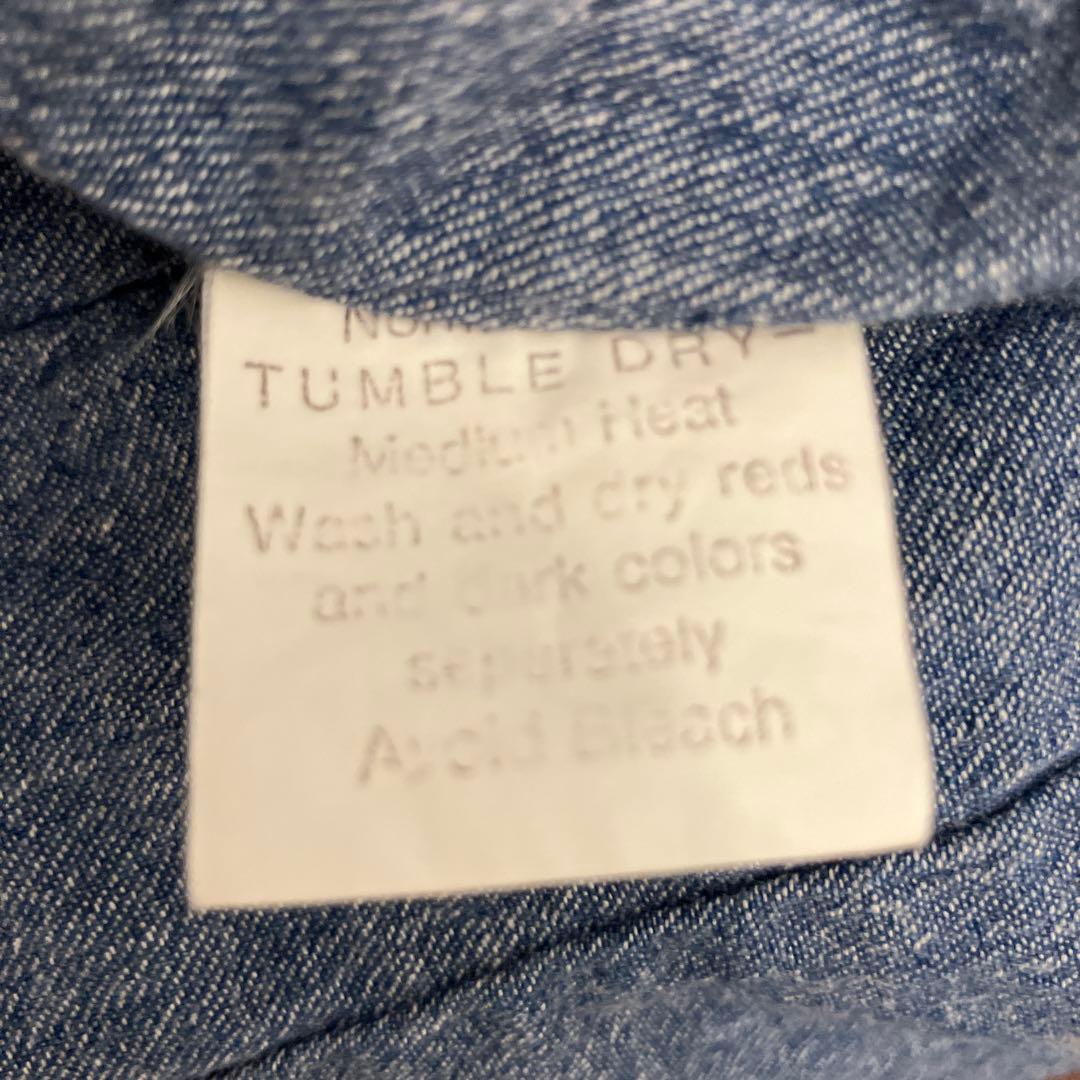 【Budweiser】レア　バドワイザー　豹柄　デニム　ウエスタン　ターコイズ