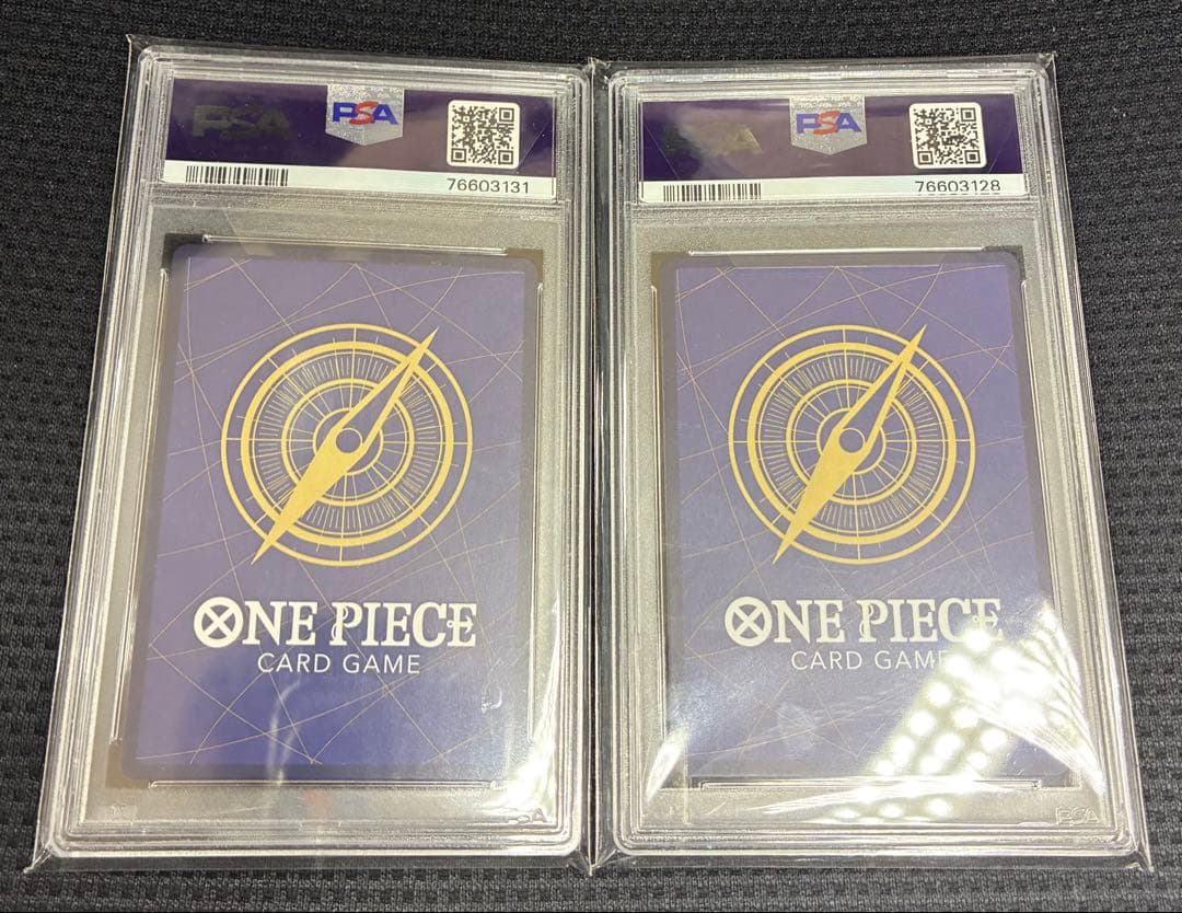 ワンピースカード　film特典ルフィ&シャンクス　psa10　【値下げしました】