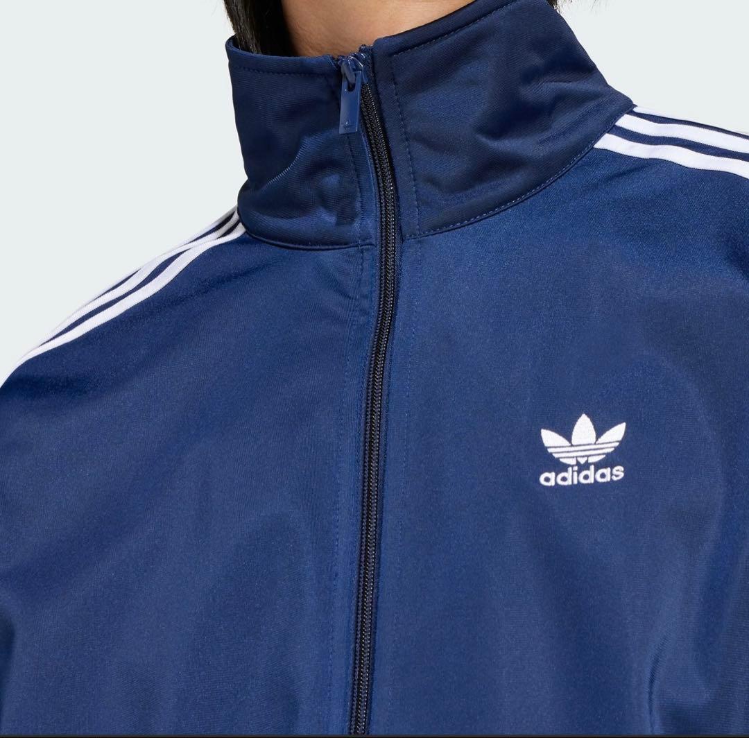 adidas ネイビー ジャージジャケット