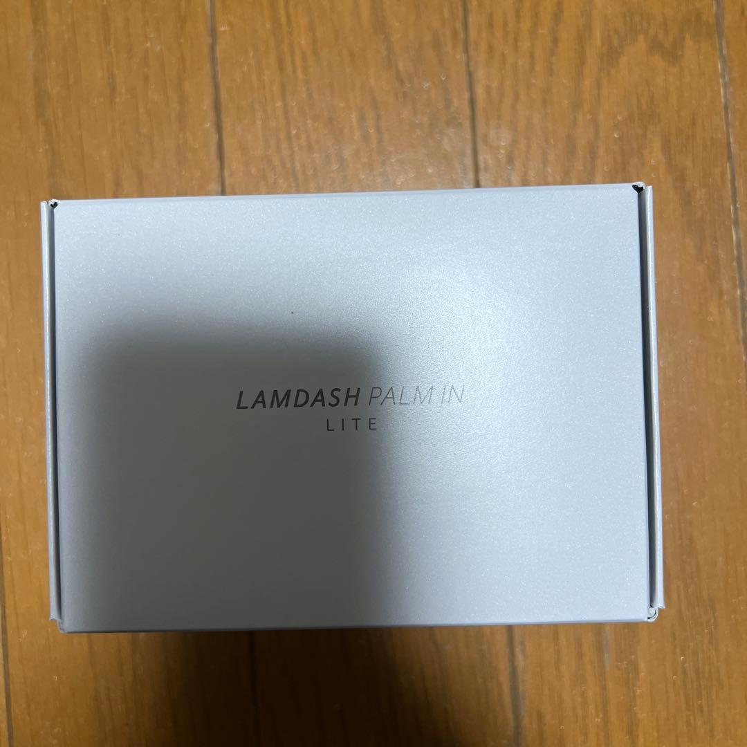 ラムダッシュ パームインシェーバーメンズシェーバーLITE 3枚刃ミストグレ