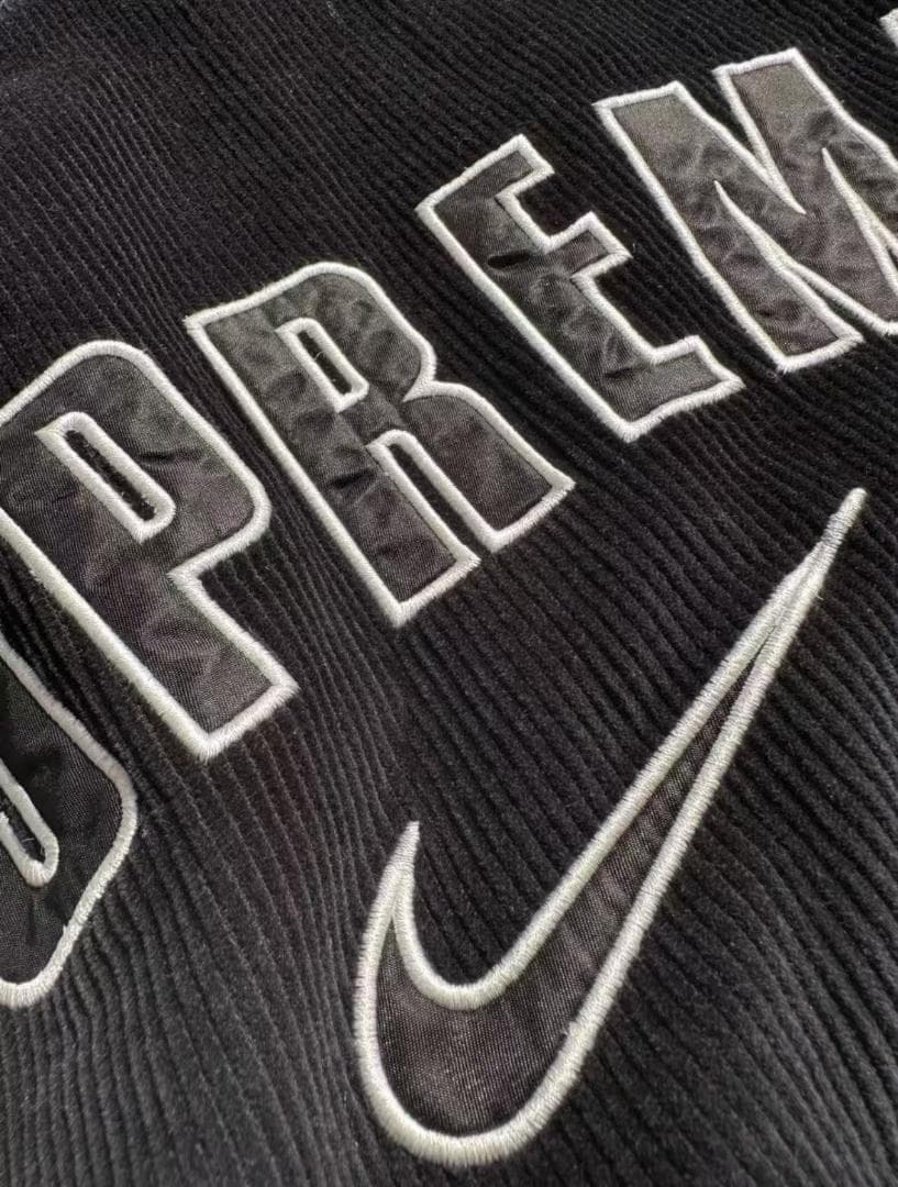 SUPREME コーデュロイジャケット 黒