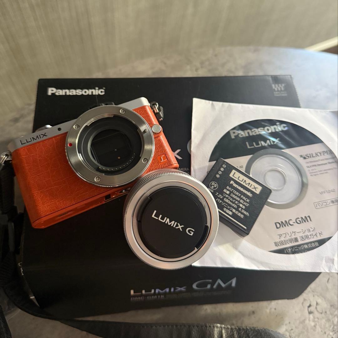 超美品Panasonic LUMIX G オレンジ 12-32mm