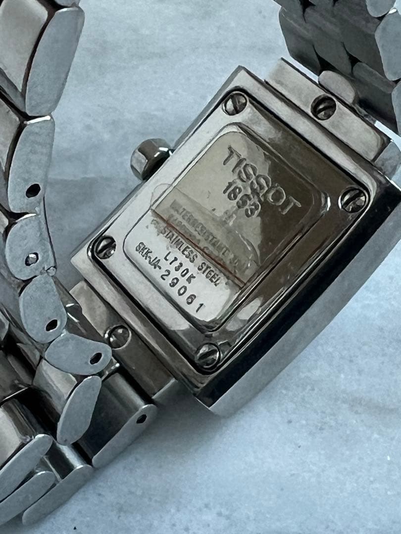 【新品電池】TISSOT 1853 QZ ティソ　レディース