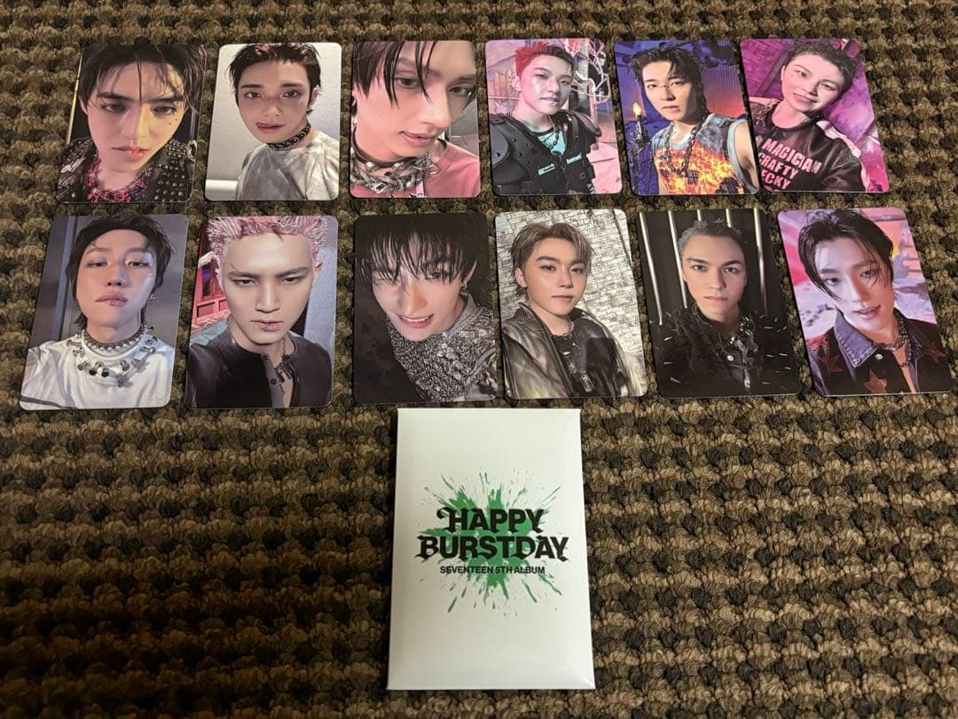 SEVENTEEN サノク 事前収録 トレカ 12枚セット