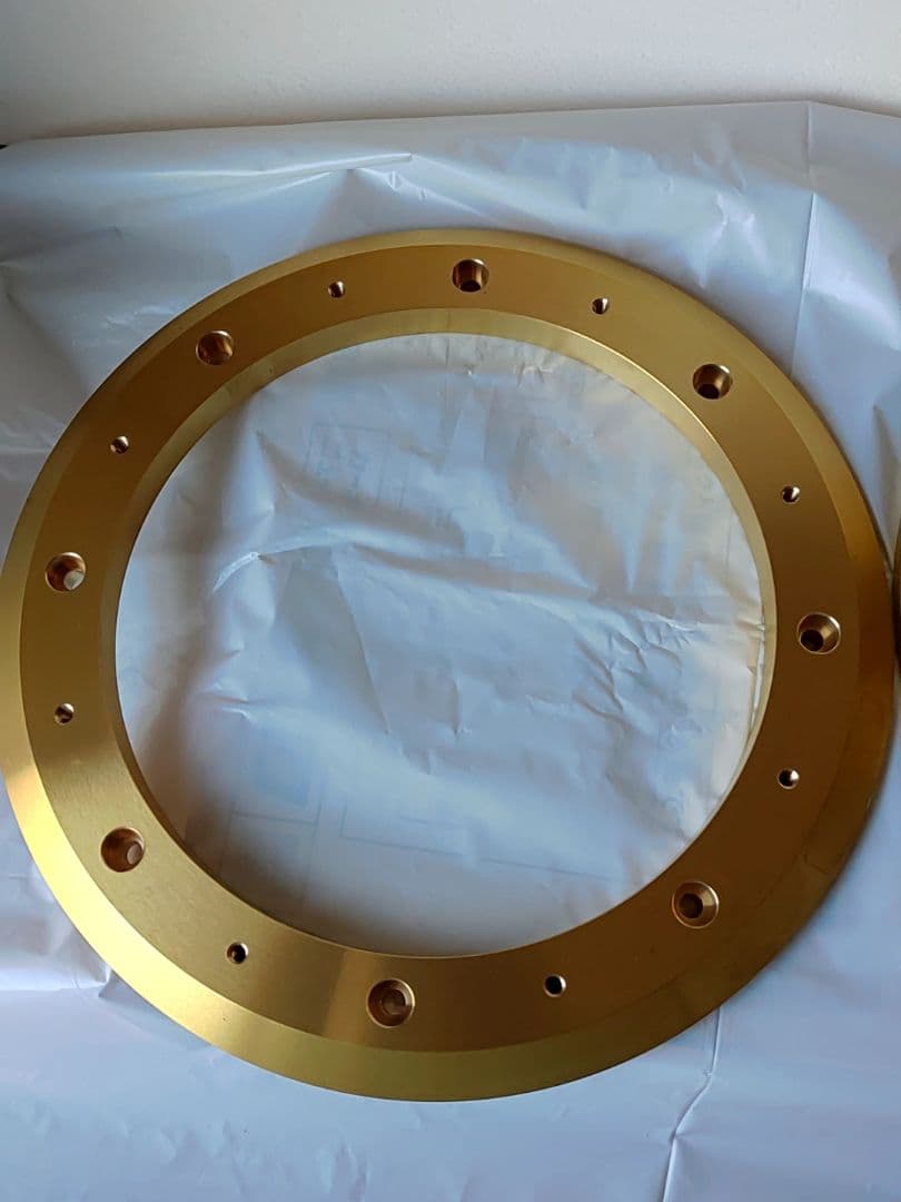 FOSTEX フォステクス 真鍮製 アダプター リング P208 ペア