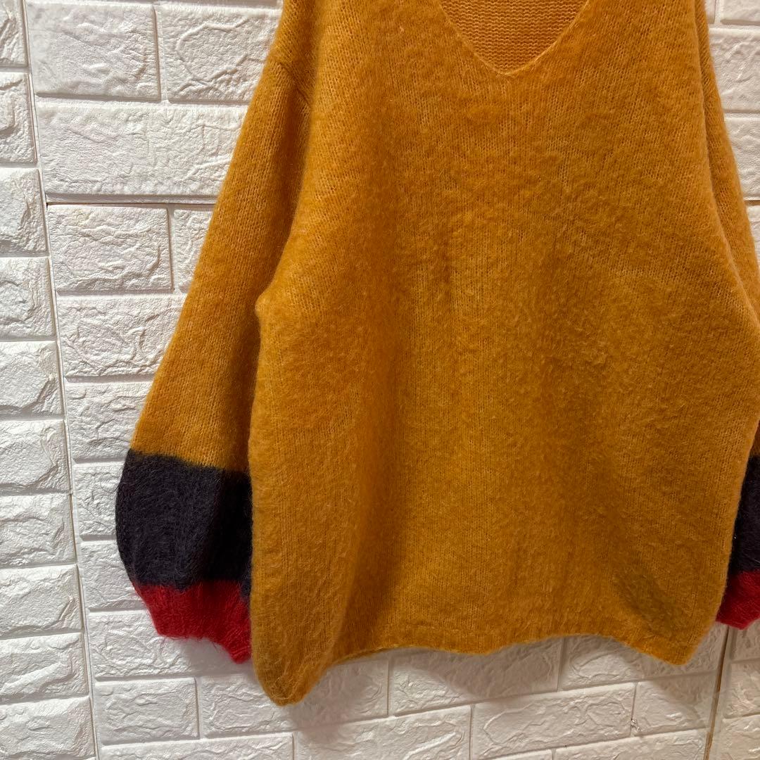 KiiRA キーラ バルーンスリーブ モヘヤ ミックス ニット セーター