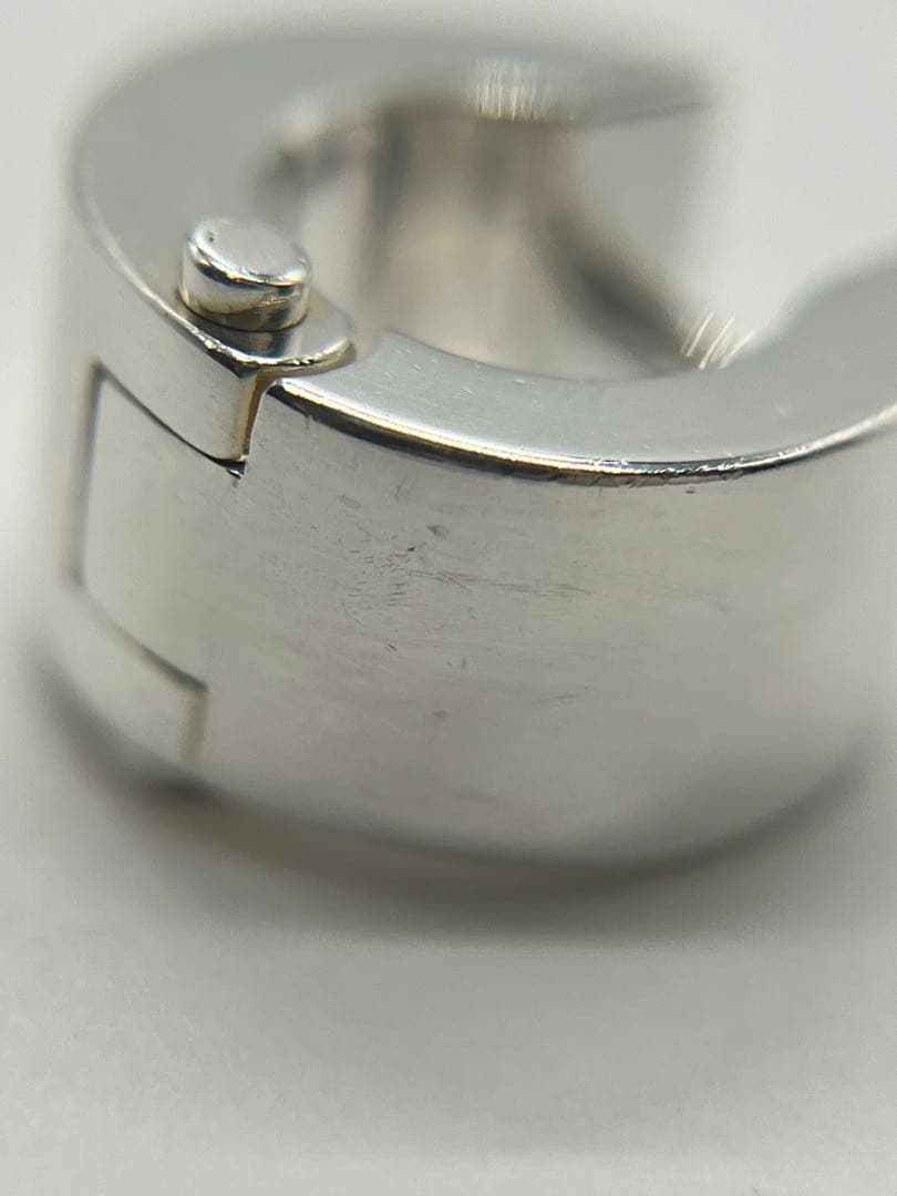 ボッテガヴェネタ BOTTEGA VENETA フープ ピアス Ag925