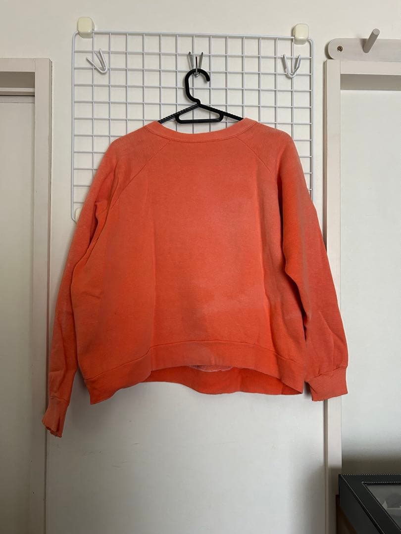 60s カレッジ スウェット オレンジ