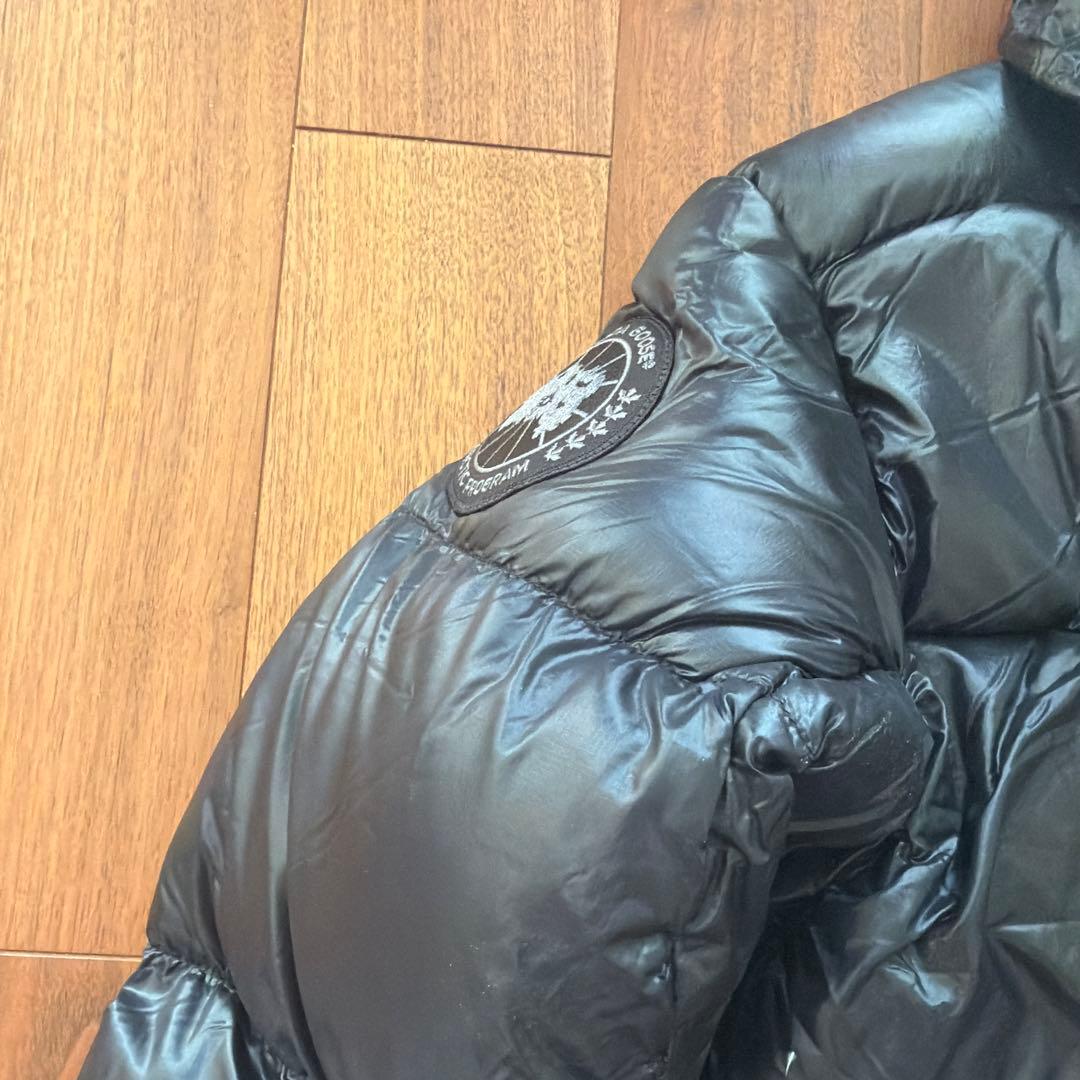 カナダグースダウンジャケット/クロフトンバッファー、ブラックレーベルダウン