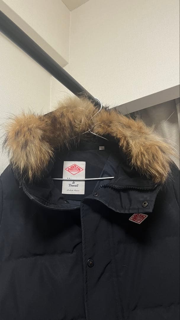 [値下げ！]DANTON ブラック ダウンジャケット