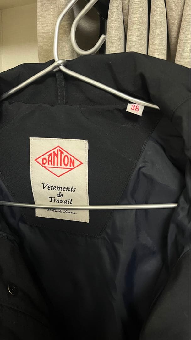 [値下げ！]DANTON ブラック ダウンジャケット