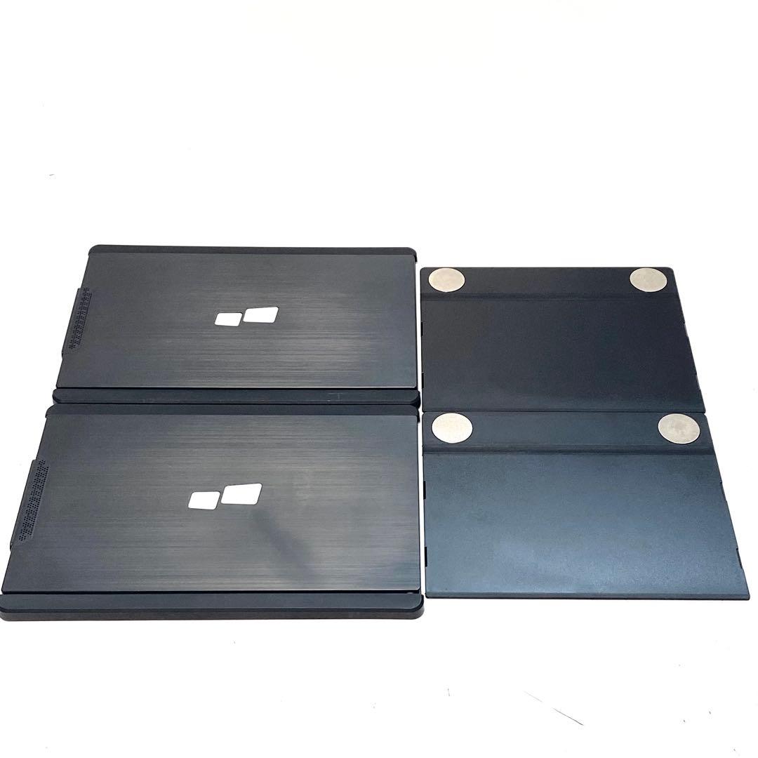 402-LCD001N-2 2台セット ノートPC 一体型 モバイルディスプレイ