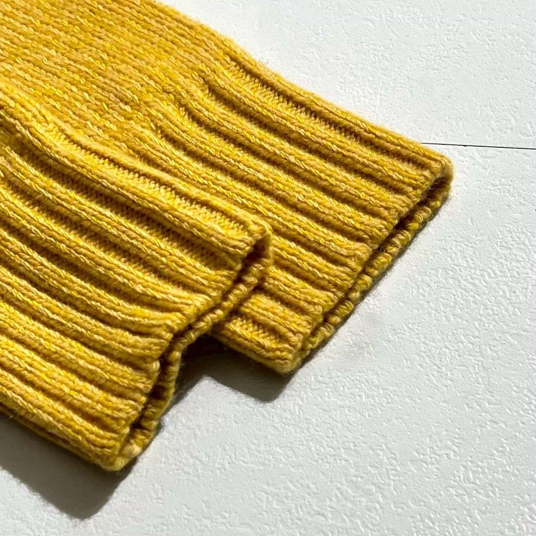 極美品！プラダ　モンキー刺繍　カシミヤ混　クルーネックニット　セーター　36 M