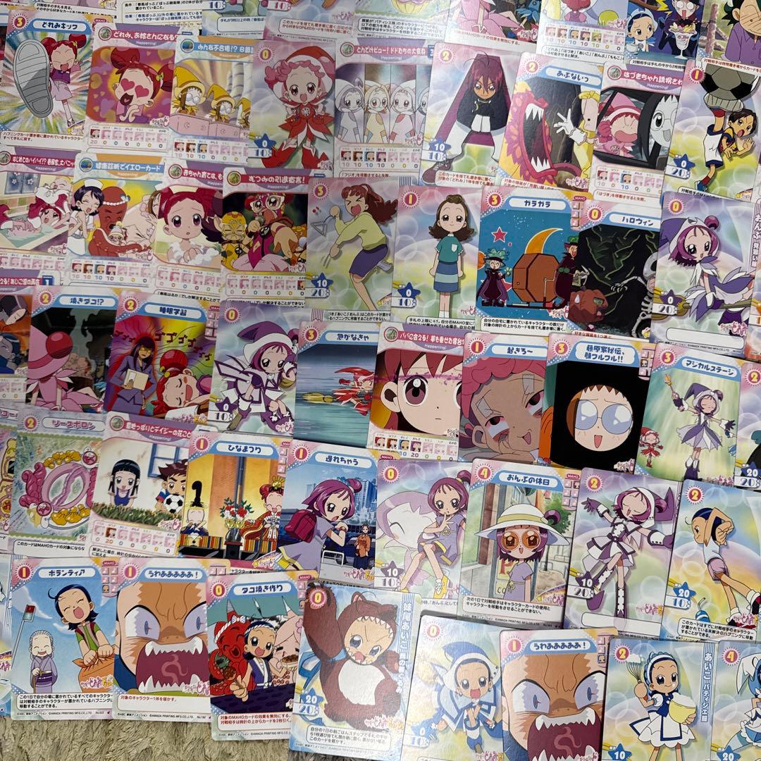 おジャ魔女どれみcgcカードゲームコレクション　約280枚　まとめ売り【5319