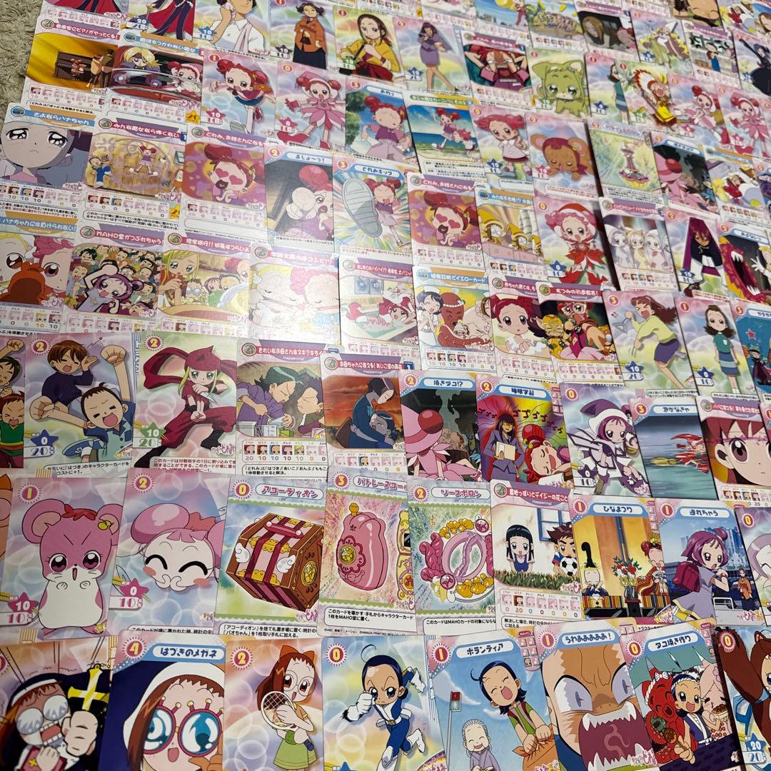 おジャ魔女どれみcgcカードゲームコレクション　約280枚　まとめ売り【5319