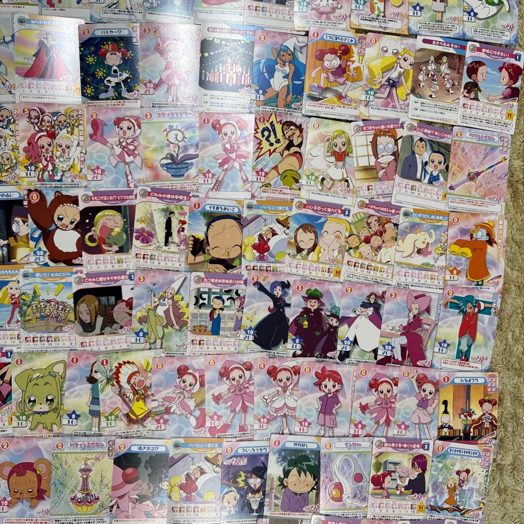 おジャ魔女どれみcgcカードゲームコレクション　約280枚　まとめ売り【5319